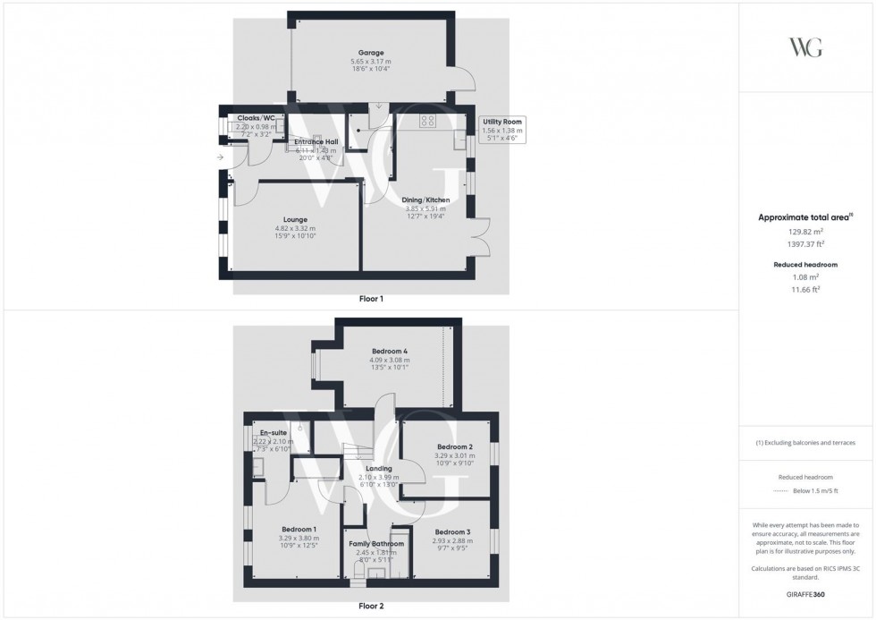 Floorplan for 18 Priory Close, Nafferton, Driffield, YO25 4AT