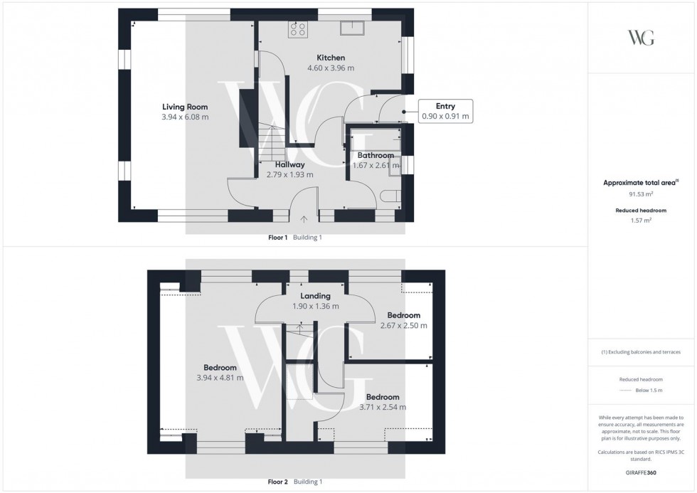 Floorplan for 8 Paddock Close, Norton, Malton