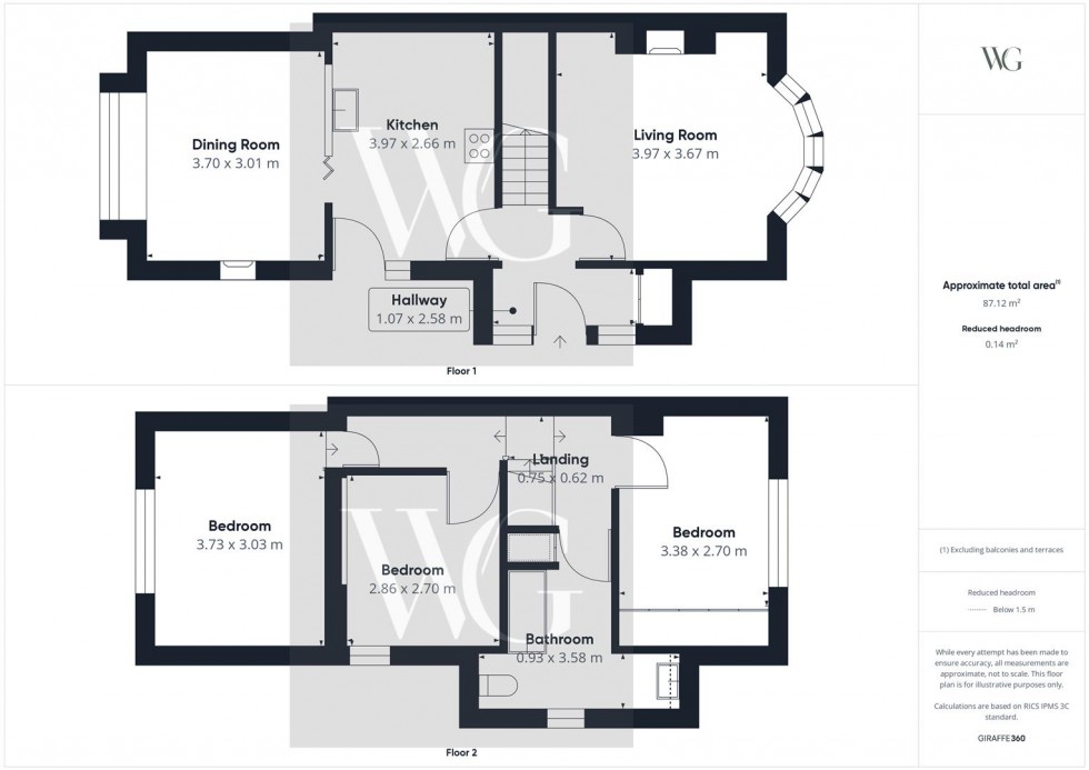 Floorplan for 11 St. Peters Crescent, Norton, Malton, North Yorkshire, YO17 9AN