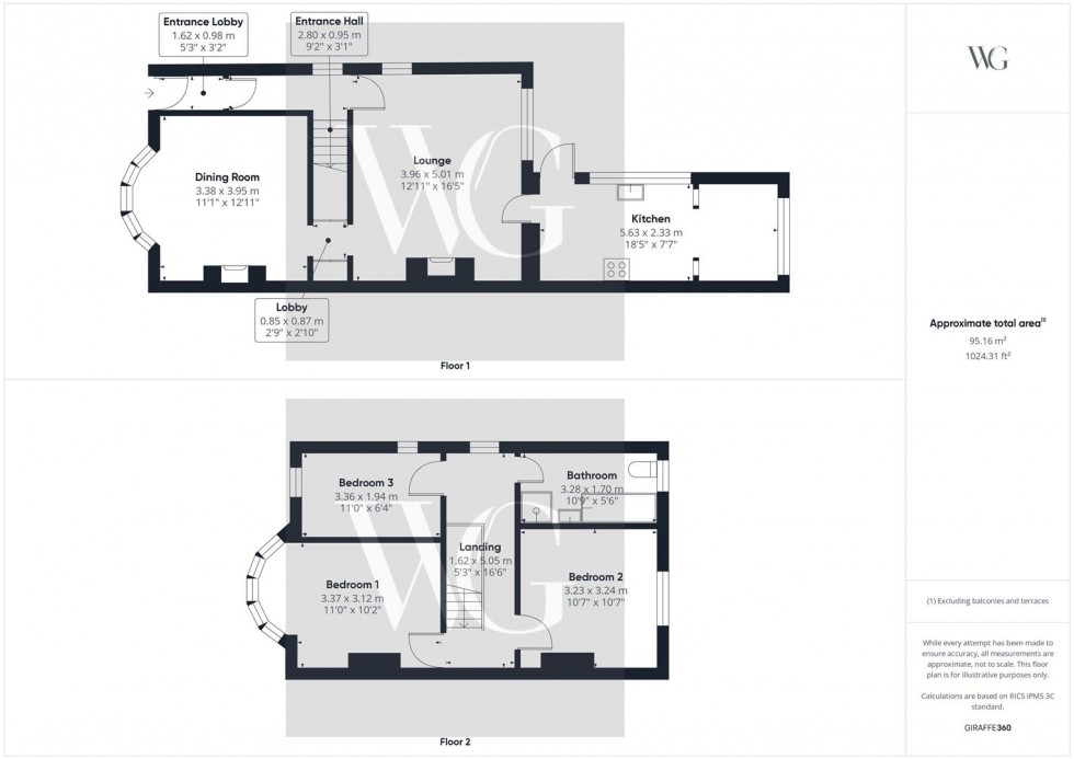 Floorplan for Sunnyside, Scarborough Road, Driffield, YO25 5HD