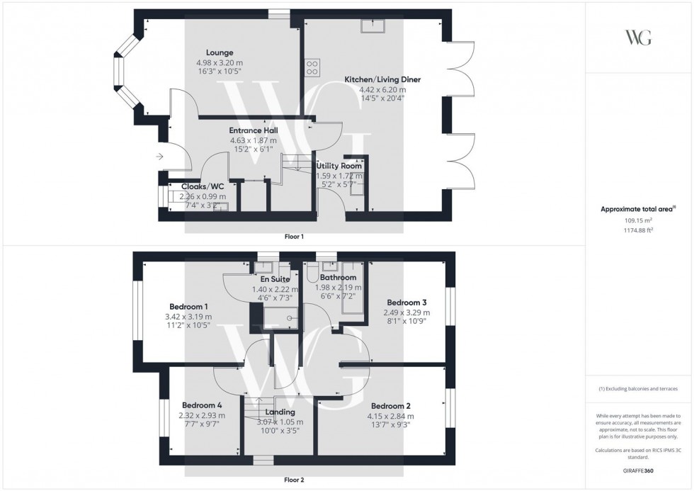 Floorplan for Plot 6, The Nurseries, Driffield Road, Kilham, Driffield, YO25 4SP