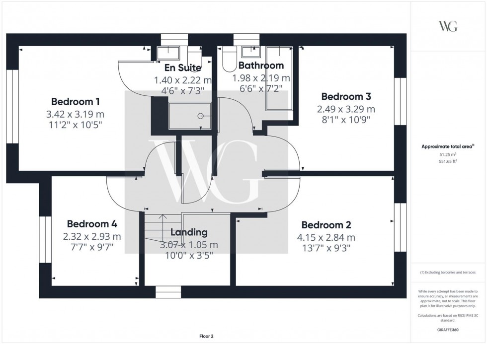 Floorplan for Plot 6, The Nurseries, Driffield Road, Kilham, Driffield, YO25 4SP