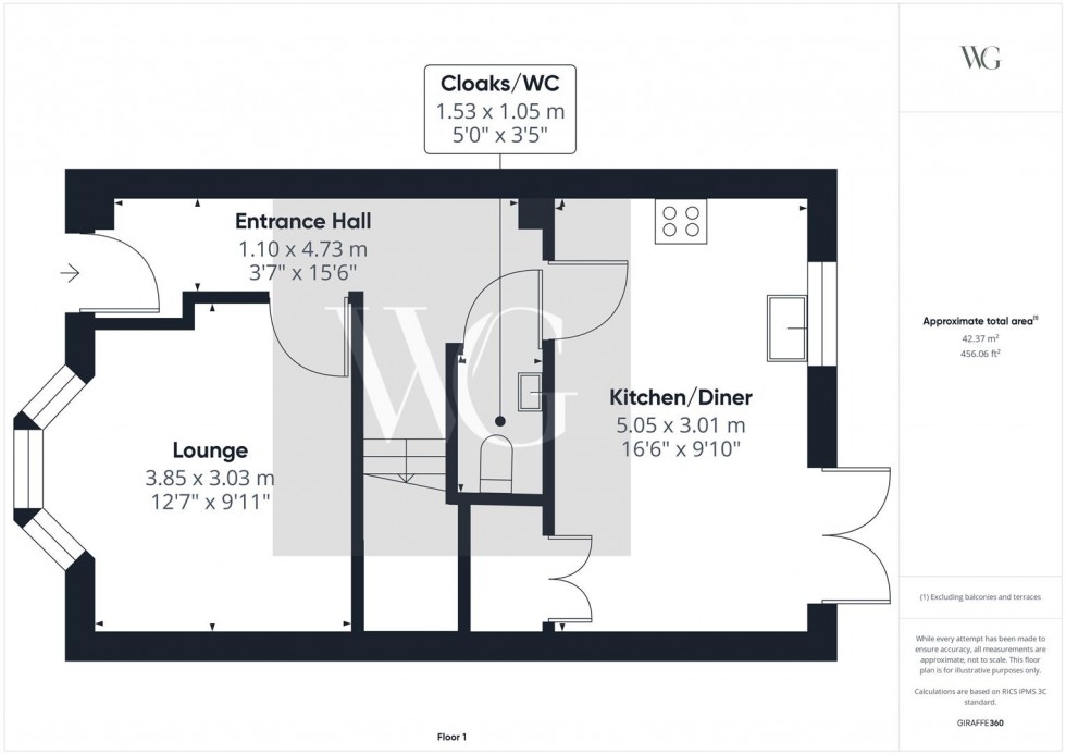 Floorplan for Plot 16, The Nurseries, Driffield Road, Kilham, Driffield, YO25 4SP