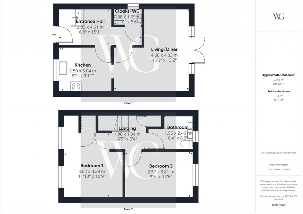 Floorplan for Plot 14, The Nurseries, Driffield Road, Kilham, Driffield, YO25 4SP