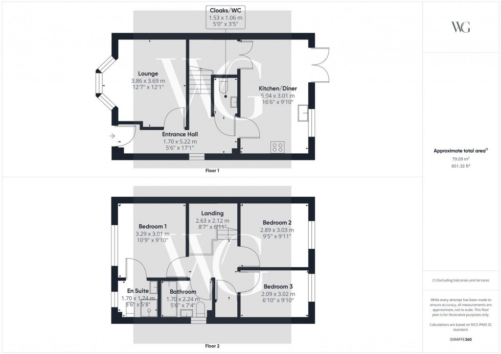 Floorplan for Plot 17, The Nurseries, Driffield Road, Kilham, Driffield, YO25 4SP