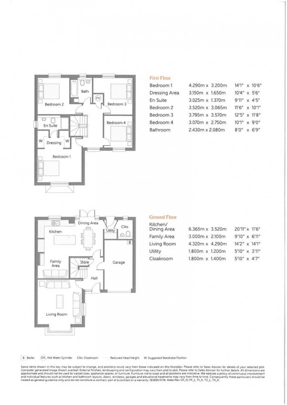 Floorplan for 7 Kneeshaw Close, Driffield, YO25 5DB