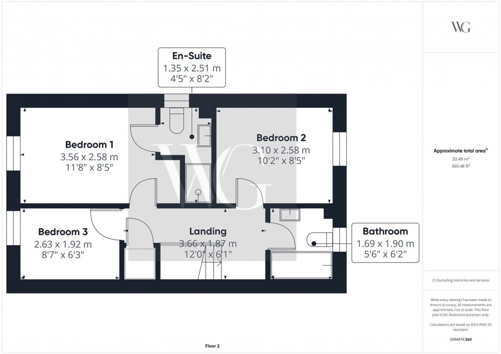 Floorplan for 16 Hunsley Avenue, Driffield, YO25 5GD