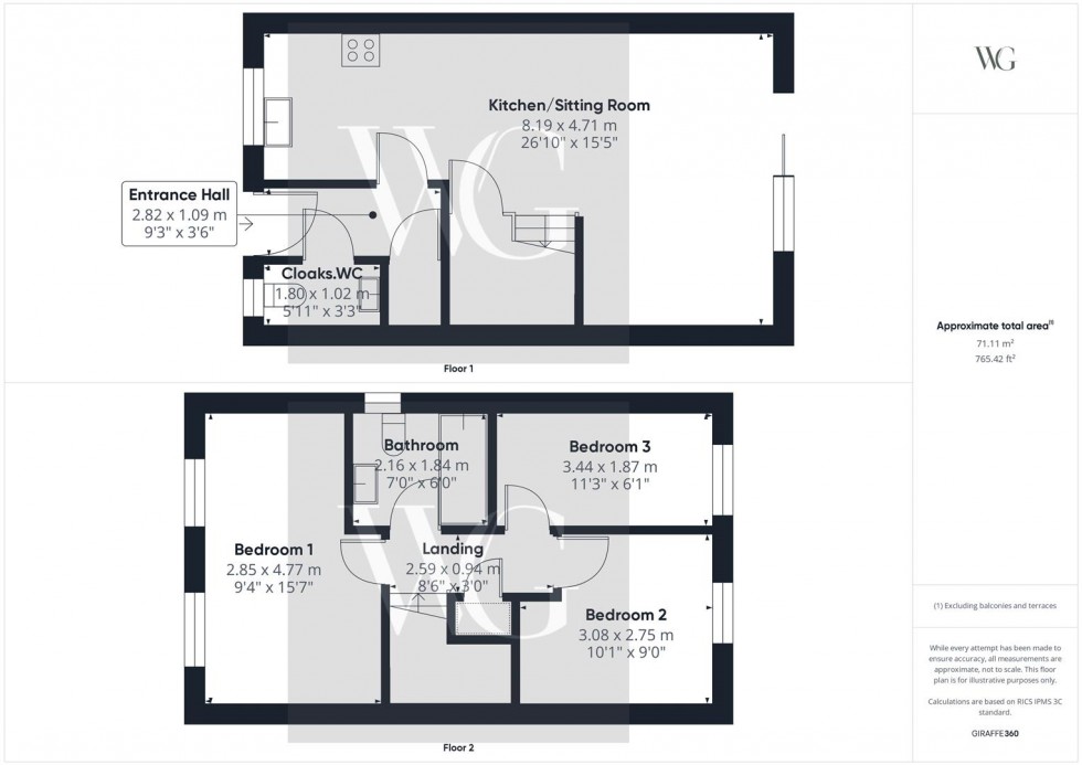 Floorplan for 89 New Walk, Driffield, YO25 5LE