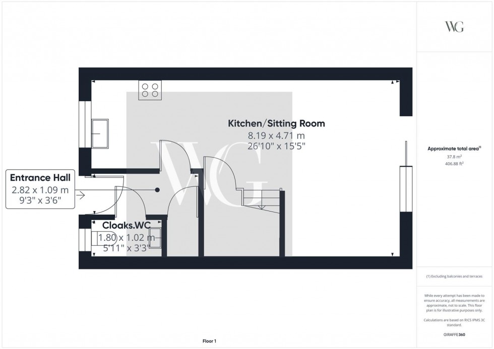 Floorplan for 89 New Walk, Driffield, YO25 5LE