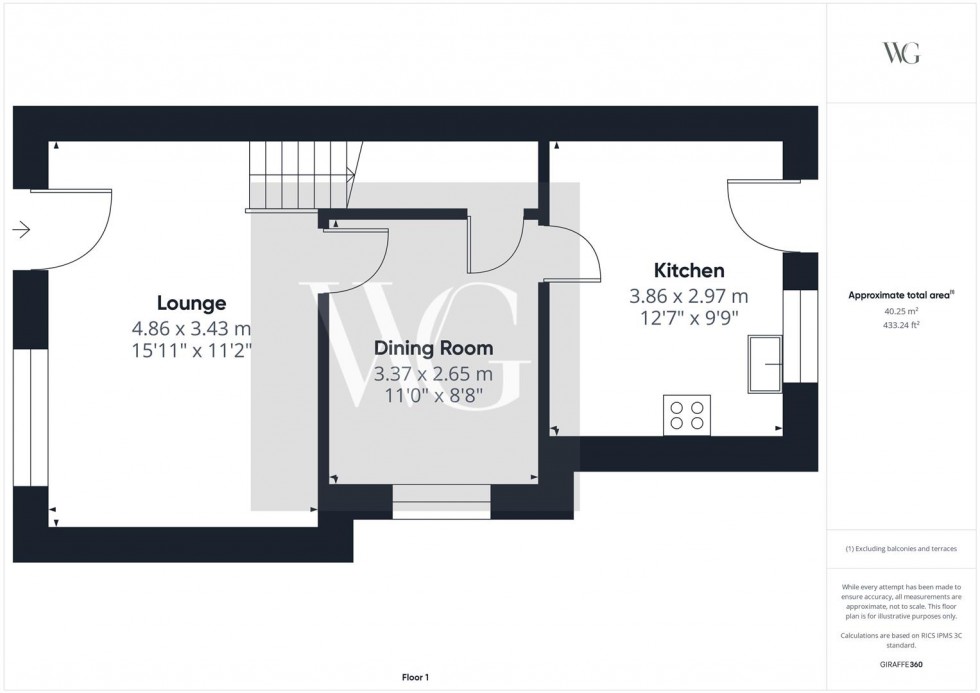 Floorplan for 15a Coppergate, Nafferton, Driffield, YO25 4LL