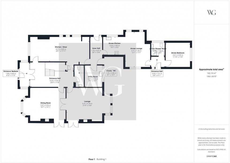 Floorplan for St Johns Lodge, St. Johns Road, Driffield, YO25 6RL