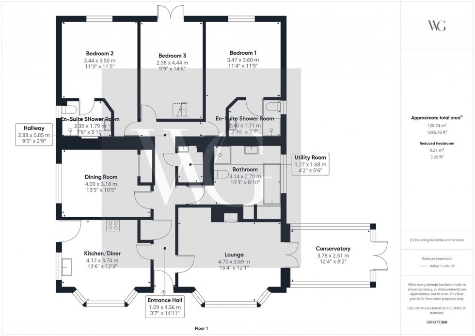 Floorplan for Little Fountain Cottage, Wilfholme Road, Watton, Driffield, YO25 9HZ