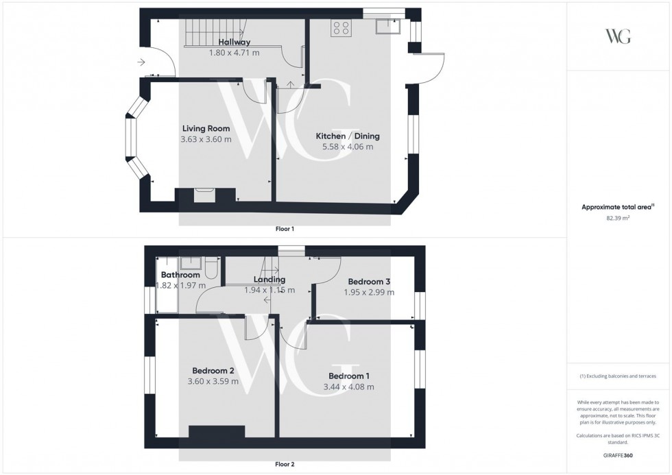 Floorplan for 1 Vine Grove, Norton, Malton, YO17 9JF