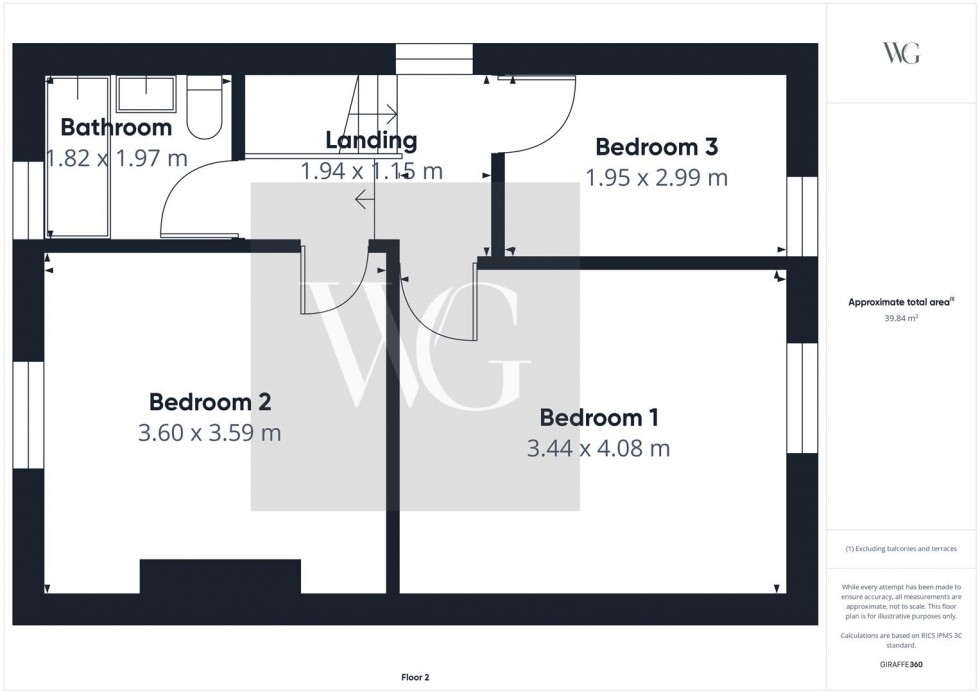 Floorplan for 1 Vine Grove, Norton, Malton, YO17 9JF