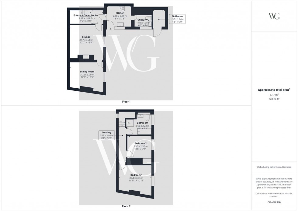 Floorplan for 58 East Street, Leven, Beverley, HU17 5NG