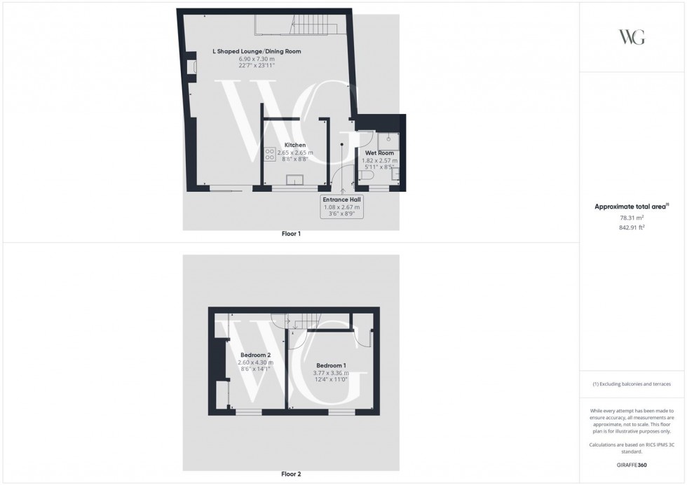 Floorplan for 1 Brunswick Terrace, Driffield, YO25 6TB