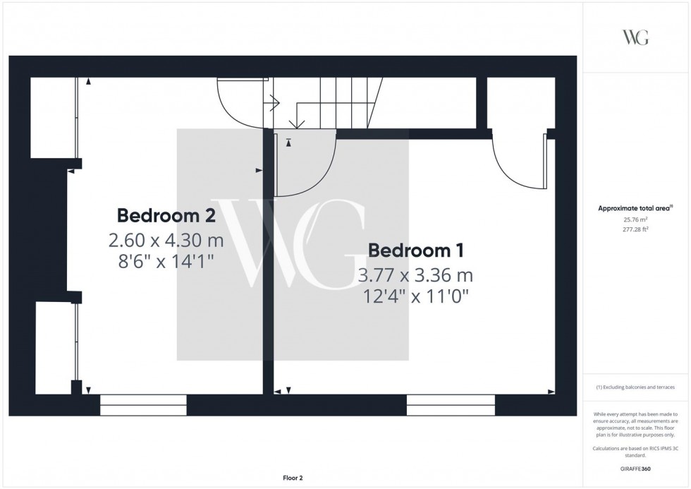 Floorplan for 1 Brunswick Terrace, Driffield, YO25 6TB