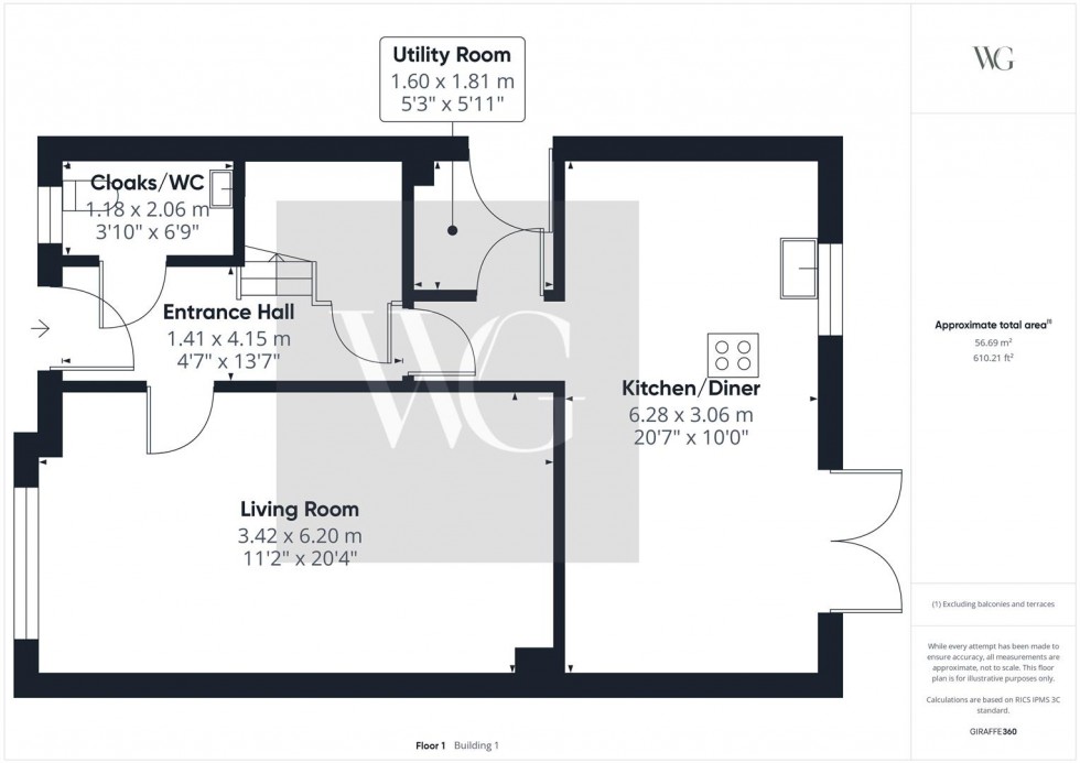 Floorplan for 33 Forlorns Drive, Driffield, YO25 5BR