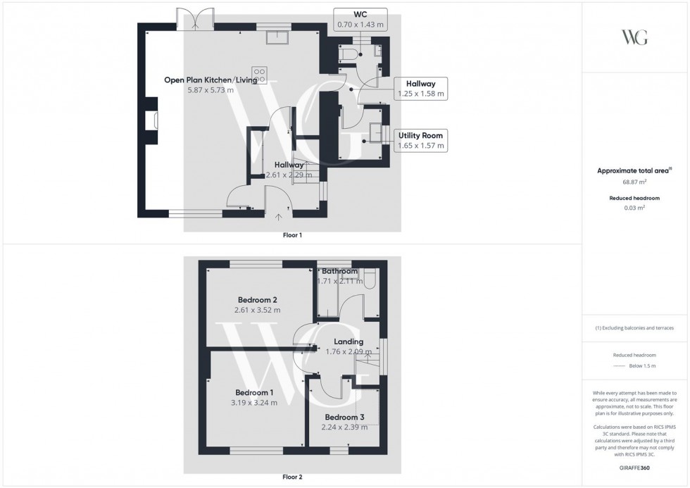 Floorplan for 66 Manor Drive, Pickering, YO18 8DD