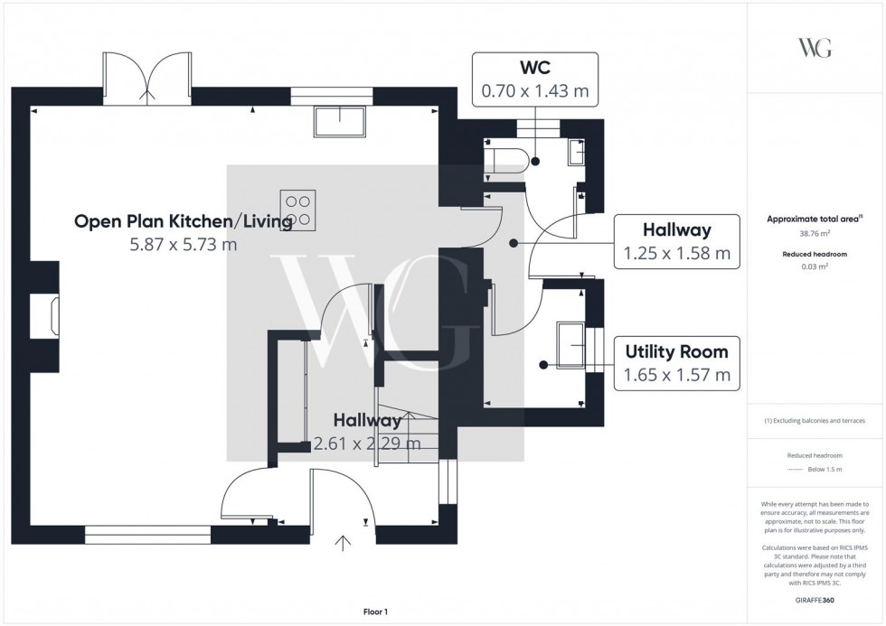 Floorplan for 66 Manor Drive, Pickering, YO18 8DD