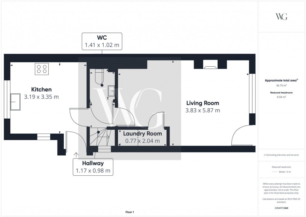 Floorplan for Holly Cottage, East Lutton, Malton, YO17 8TG