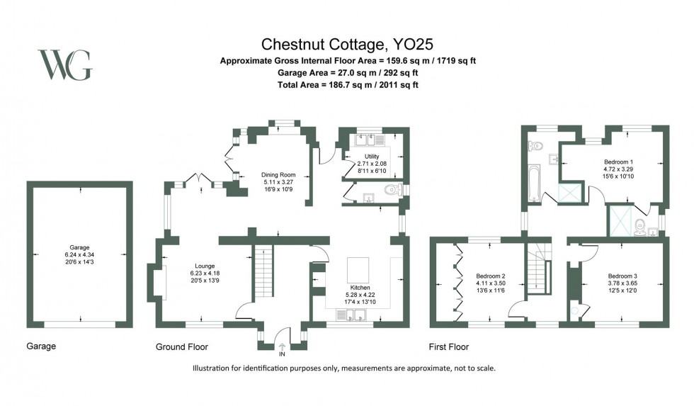 Floorplan for Foston-On-The-Wolds, Driffield YO25 8BJ