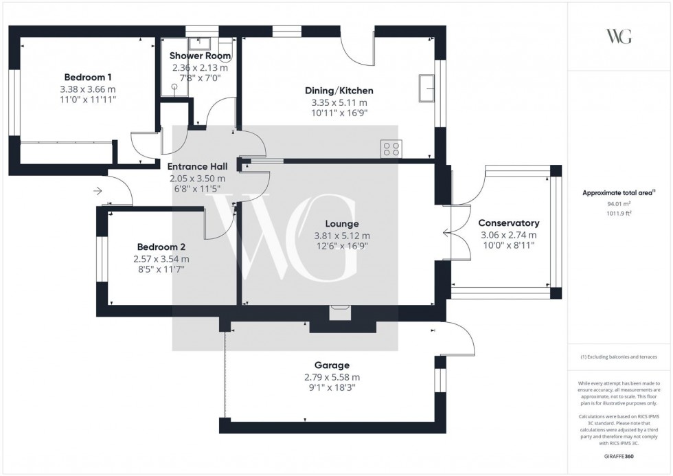 Floorplan for 10 Angus Drive, Driffield, YO25 5BQ