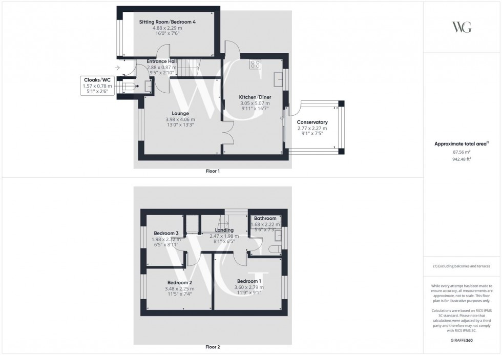 Floorplan for Bracken Road, Driffield YO25 6UP