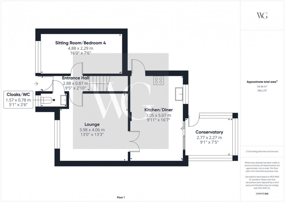 Floorplan for Bracken Road, Driffield YO25 6UP