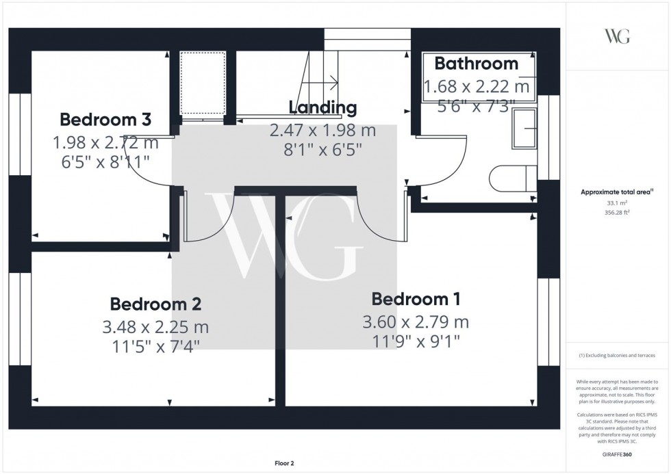 Floorplan for Bracken Road, Driffield YO25 6UP