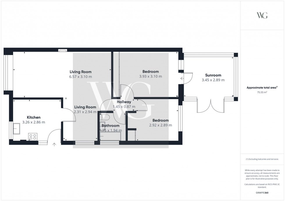 Floorplan for 6 Bramble Walk, Malton, North Yorkshire, YO17 7YU