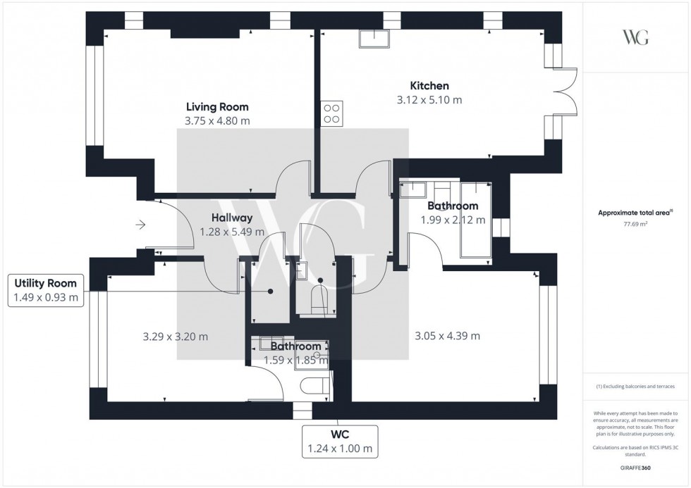 Floorplan for 6 Heron Close, Norton, Malton, YO17 9FG