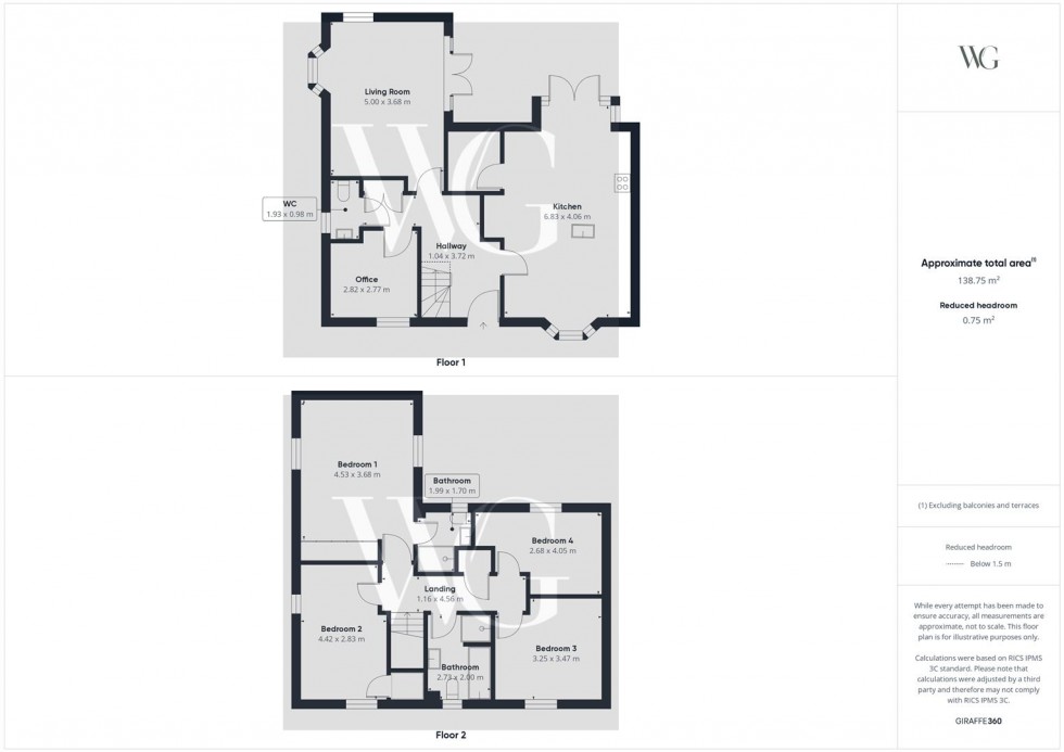 Floorplan for Hambelton House, 4 Field View Close, Ampleforth, York,YO62 4EL