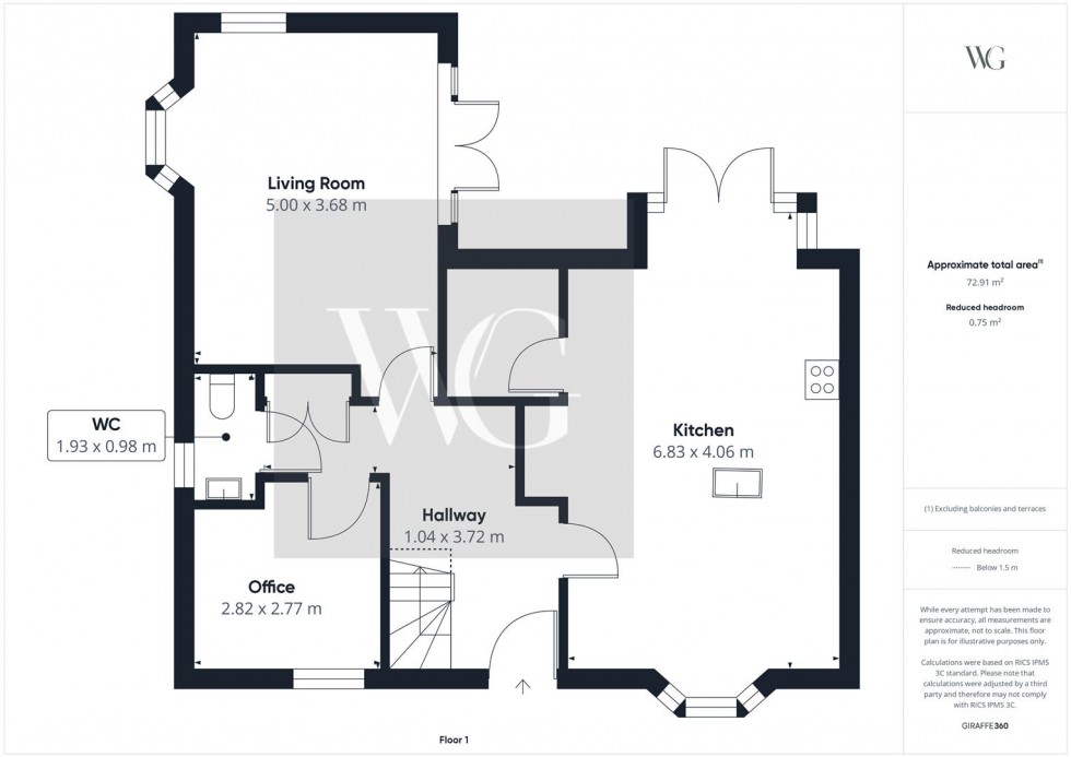 Floorplan for Hambelton House, 4 Field View Close, Ampleforth, York,YO62 4EL