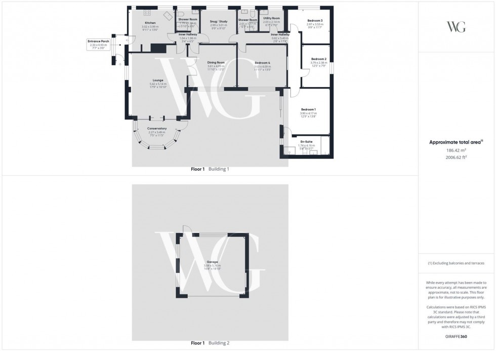 Floorplan for 41 The Green, Lund, Driffield, YO25 9TE