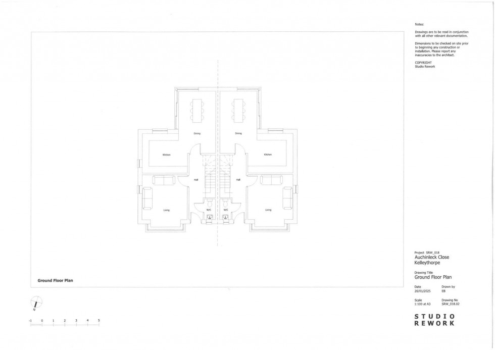 Floorplan for Plot 1, Auchinleck Close, Driffield, YO25 9HB