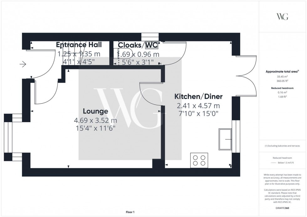 Floorplan for Priory Close, Nafferton, Driffield