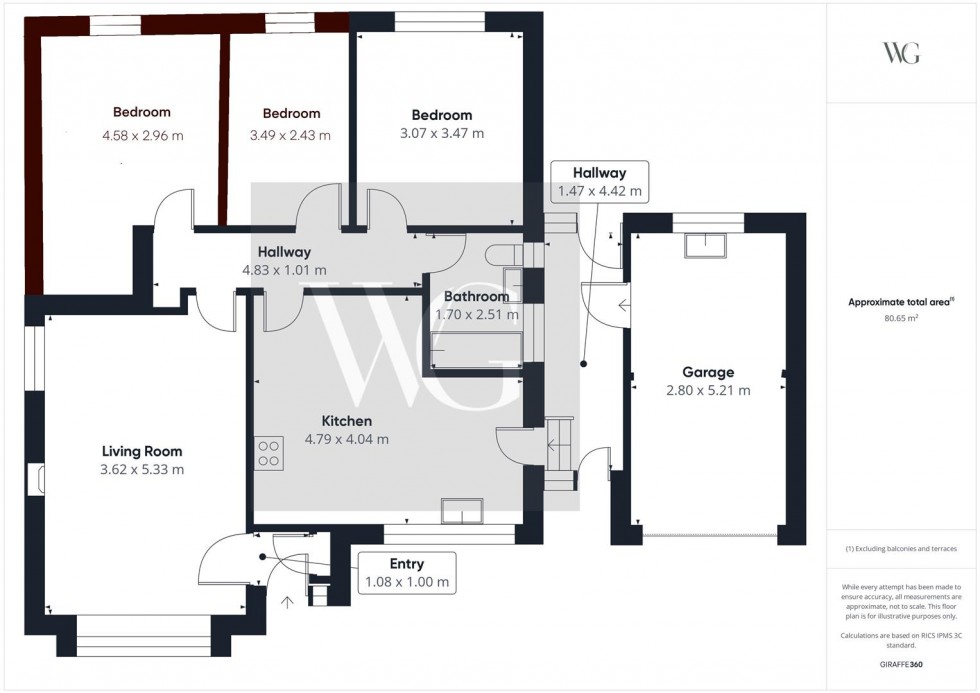 Floorplan for 17 Aunums Close, Thornton-Le-Dale, Pickering YO18 7TP