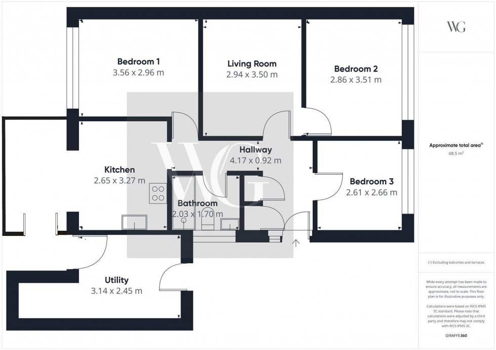 Floorplan for 10 Westerdale, Pickering, YO18 8DS